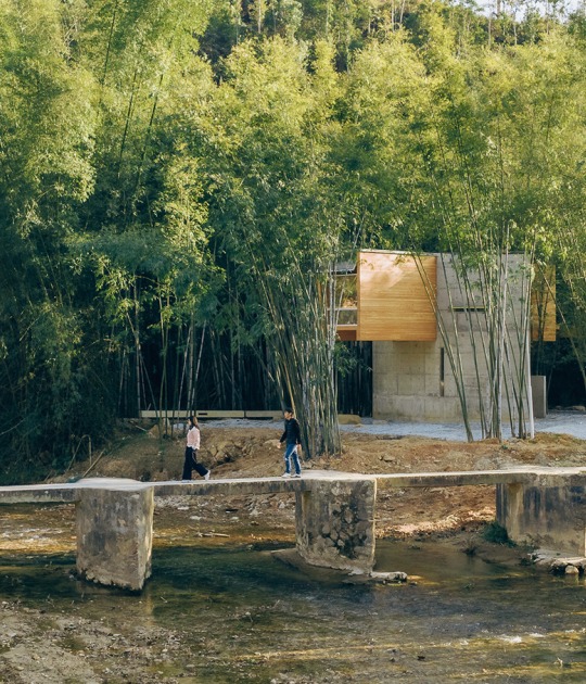 Huizhou Vernacular Historic Bridges Micro-Museum by LUO studio. Photograph by Zhu Yumeng