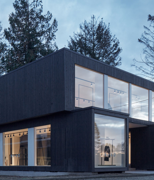 ARK – showroom para GAB by Ark-shelter. Fotografía por BoysPlayNice
