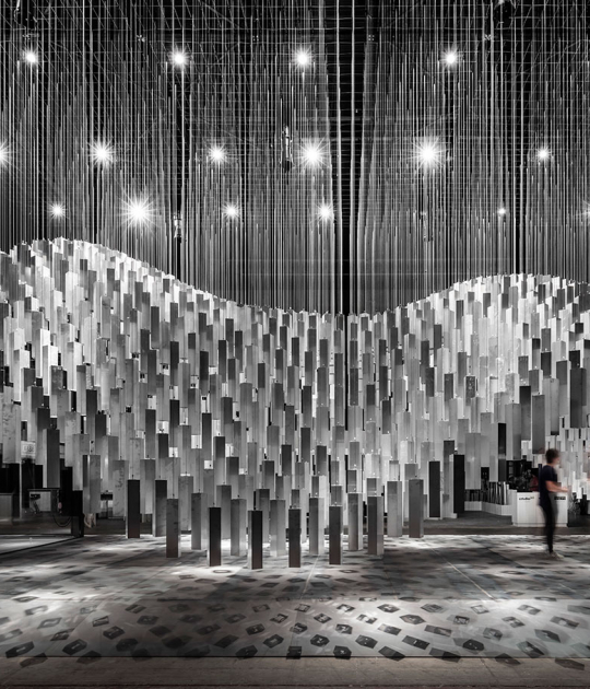 Alumilux Pavilion by Jaime Prous Architects. Photograph © Adrià Goula