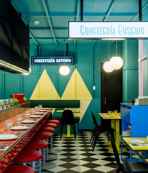 Las Chicas, Los Chicos y Los Maniquís Restaurante por El Equipo Creativo. Fotografía por Adrià Goula
