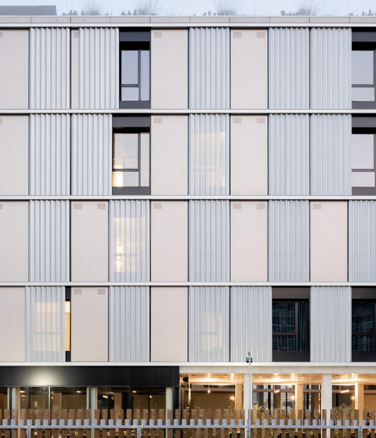 Besòs Student Residence by MDBA & POLO. Photograph by Aldo Amoretti