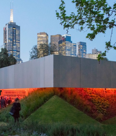MPavilion 2017 por OMA. Fotografía por John Gollings, cortesía de MPavilion