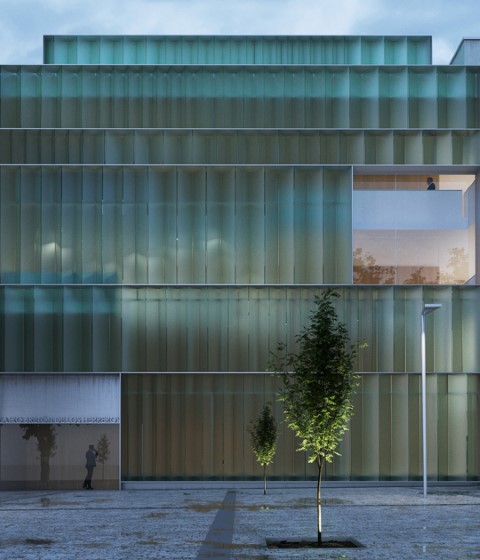 Ampliación del Teatro Bretón de los Herreros por Pereira-Royo Arquitectos y Estudio Seguí. Imagen cortesía de Pereira-Royo