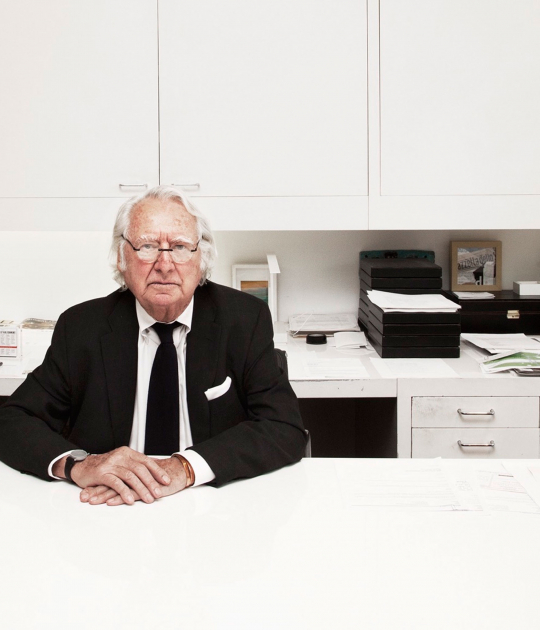 Richard Meier. Courtesy of Silja Magg