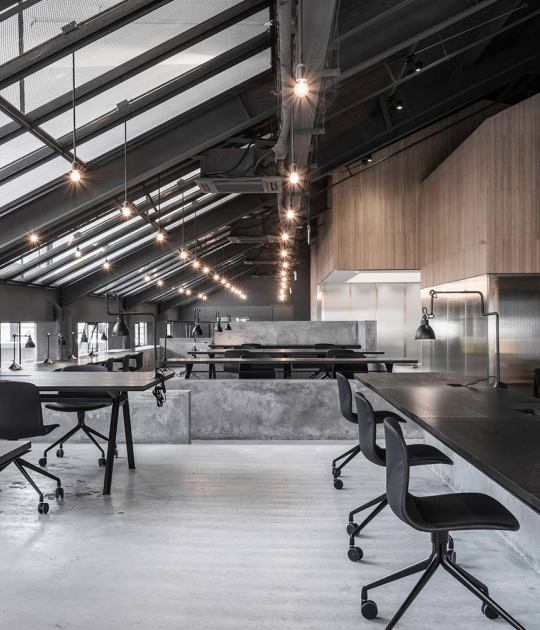 Flamingo Shanghai Office – The Attic, por Neri&Hu. Fotografía © Dirk Weiblen