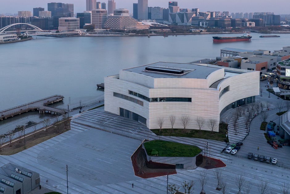 The West Bund Grand Theater by Schmidt Hammer Lassen Architects. Photograph by RAWVISION studio The West Bund Grand Theater by Schmidt Hammer Lassen Architects. Photograph by RAWVISION studio
