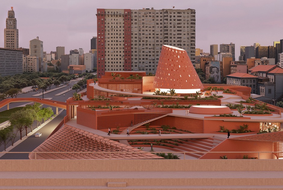 Biblioteca dos Saberes por Kéré Architecture. Visualización por Kéré Architecture