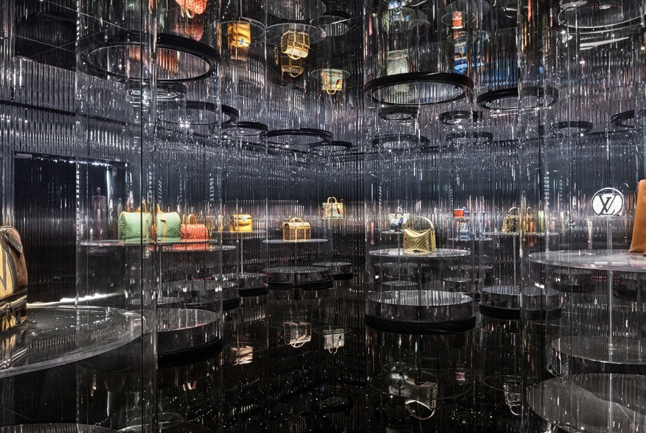 Louis Vuitton: "Visionary Journeys Seoul" exhibition by OMA/Shohei Shigematsu. Photograph by Kwa Yong Lee, courtesy of Louis Vuitton