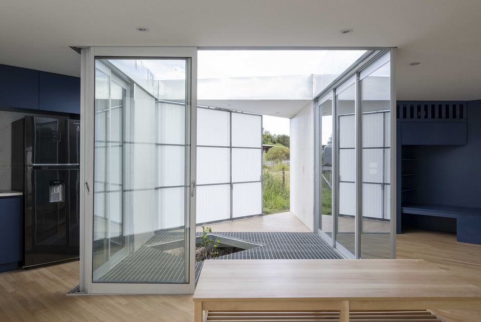 «Casa Tangram» por Bioma. Fotografía por Luis Barandiarán