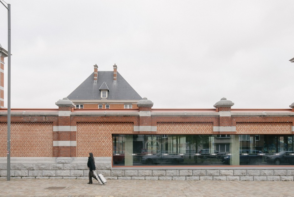 Usquare by evr-architecten, BC Architects and Callebaut. Photograph by Stijn Bollaert.