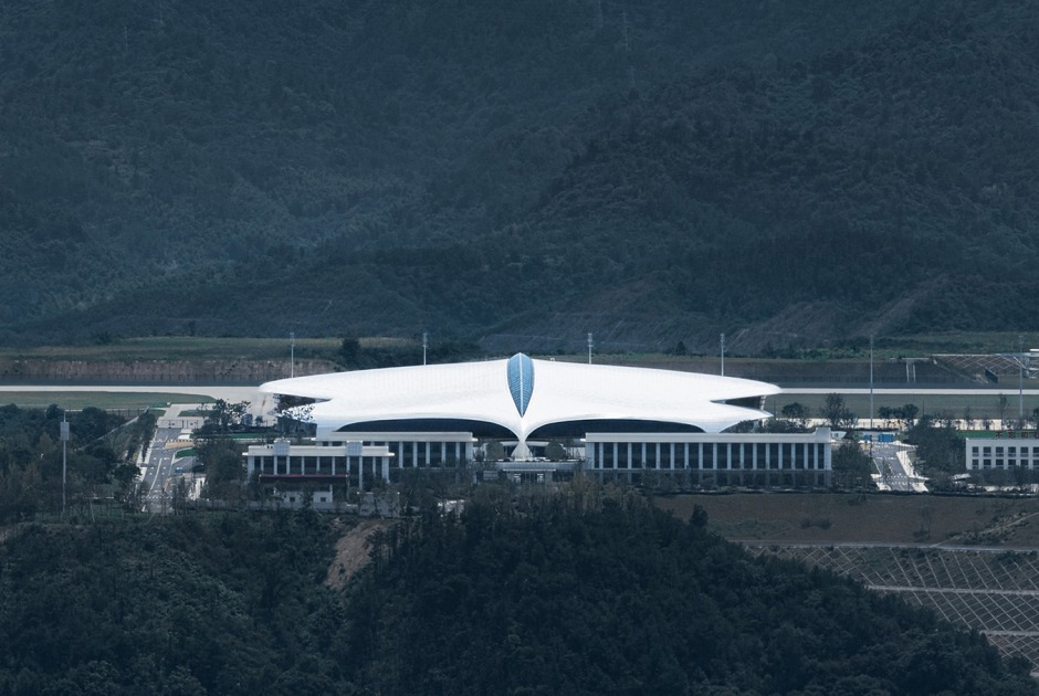 Aeropuerto de Lishui por MAD. Fotografía por CreatAR Images