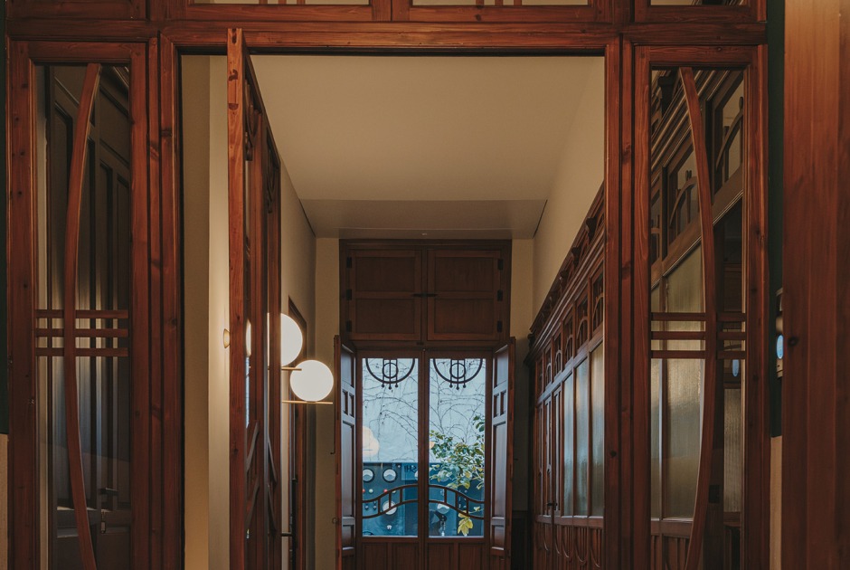 Restoration and interior renovation of a historic building for offices by ARN / Architects. Photograph by Oleh Kardash