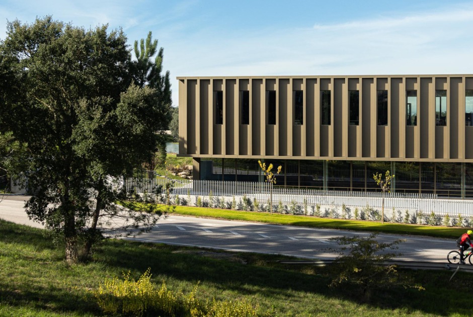 New PRF headquarters building by Impare Arquitectura. Photograph by Ivo Tavares Studio