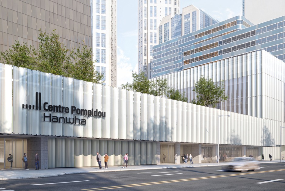 Centre Pompidou Hanwha by Jean-Michel Wilmotte. Image courtesy of Wilmotte & Associés SA