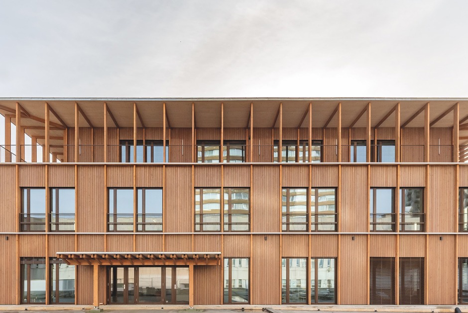 Keller Pavilion by nunc architectes. Photograph by Luc Boegly 