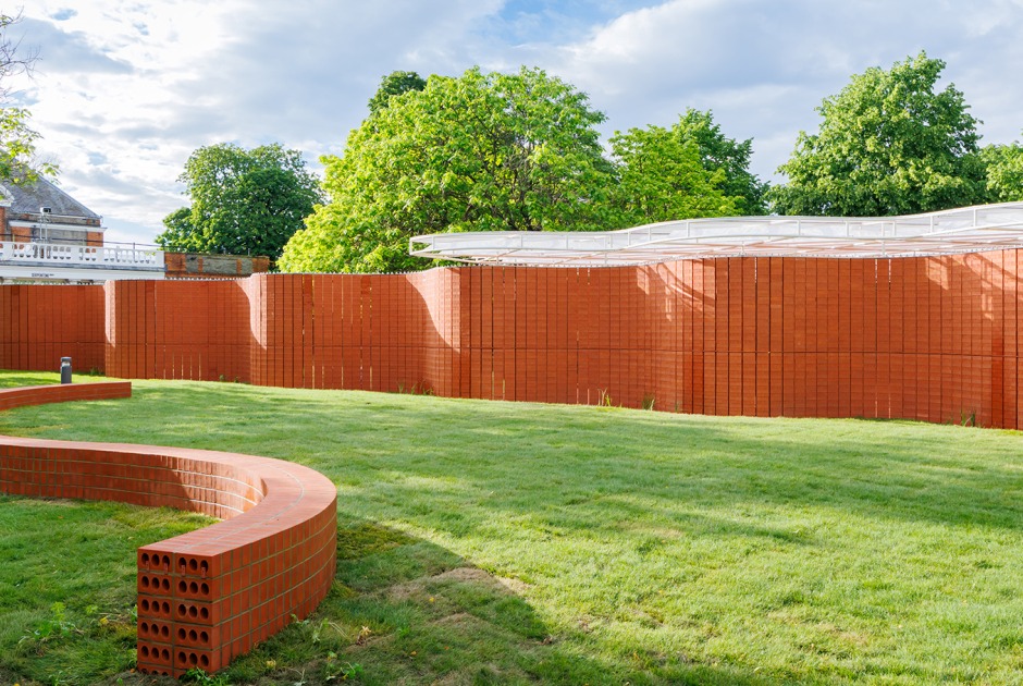 A serpentine by LANZA atelier. Serpentine Pavilion 2026. Photograph by Iwan Baan