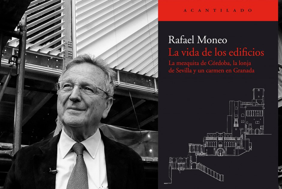 Rafael Moneo and book cover 