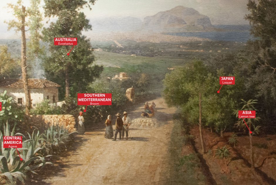 Veduta di Palermo, Francesco Lojacono, 1875. Palermo Atlas. Image Courtesy of OMA