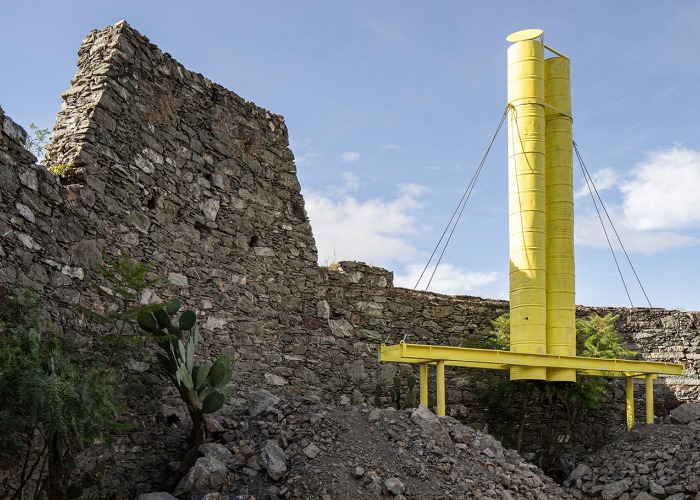 Urban Telescopes by 3ME Arquitectura. Photograph by Jorge Succar