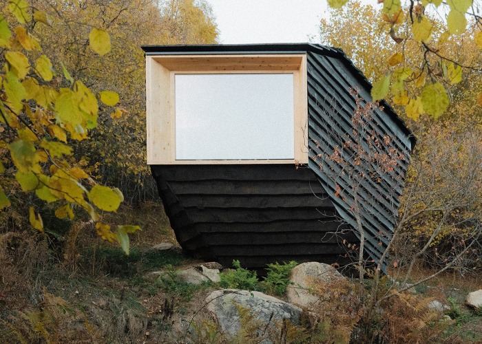 Cabaña «Forestone» por IAAC. Fotografía por Alexander Herbig