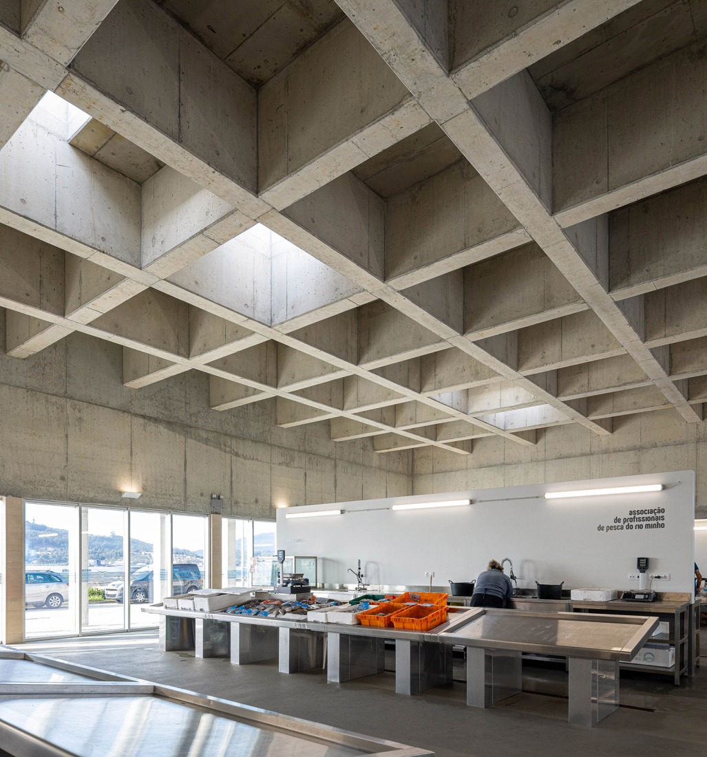 Caminha Market by Loftspace and Tiago Sousa. Photograph by Ivo Tavares.