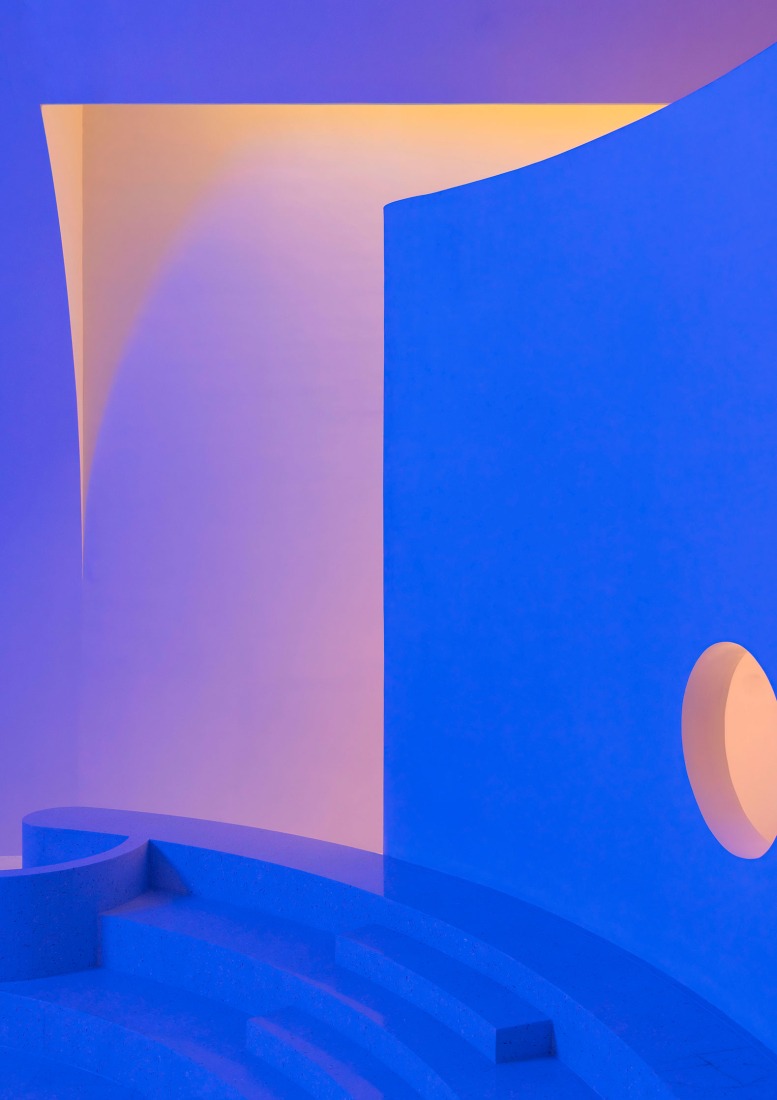 Galería de arte «Flickering Peak CP·SUN RIVER» por Wutopia Lab. Fotografía por Guowei Liu.