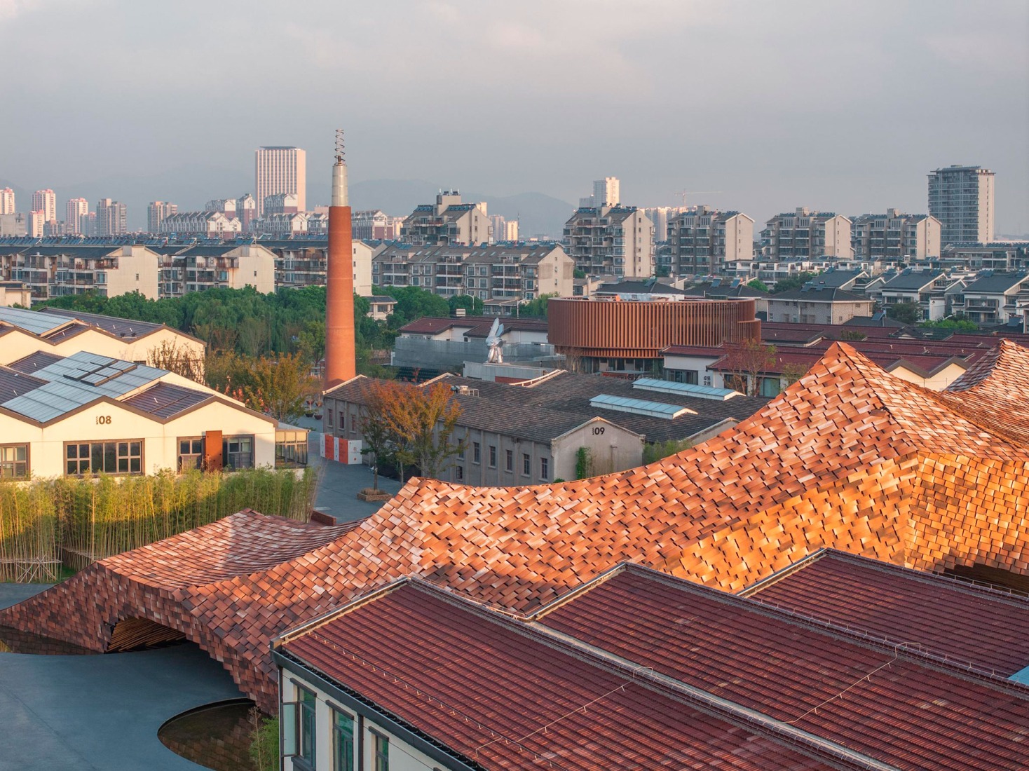 UCCA Clay museum by Kengo Kuma and Associate. Photograph by Tian Fangfang.