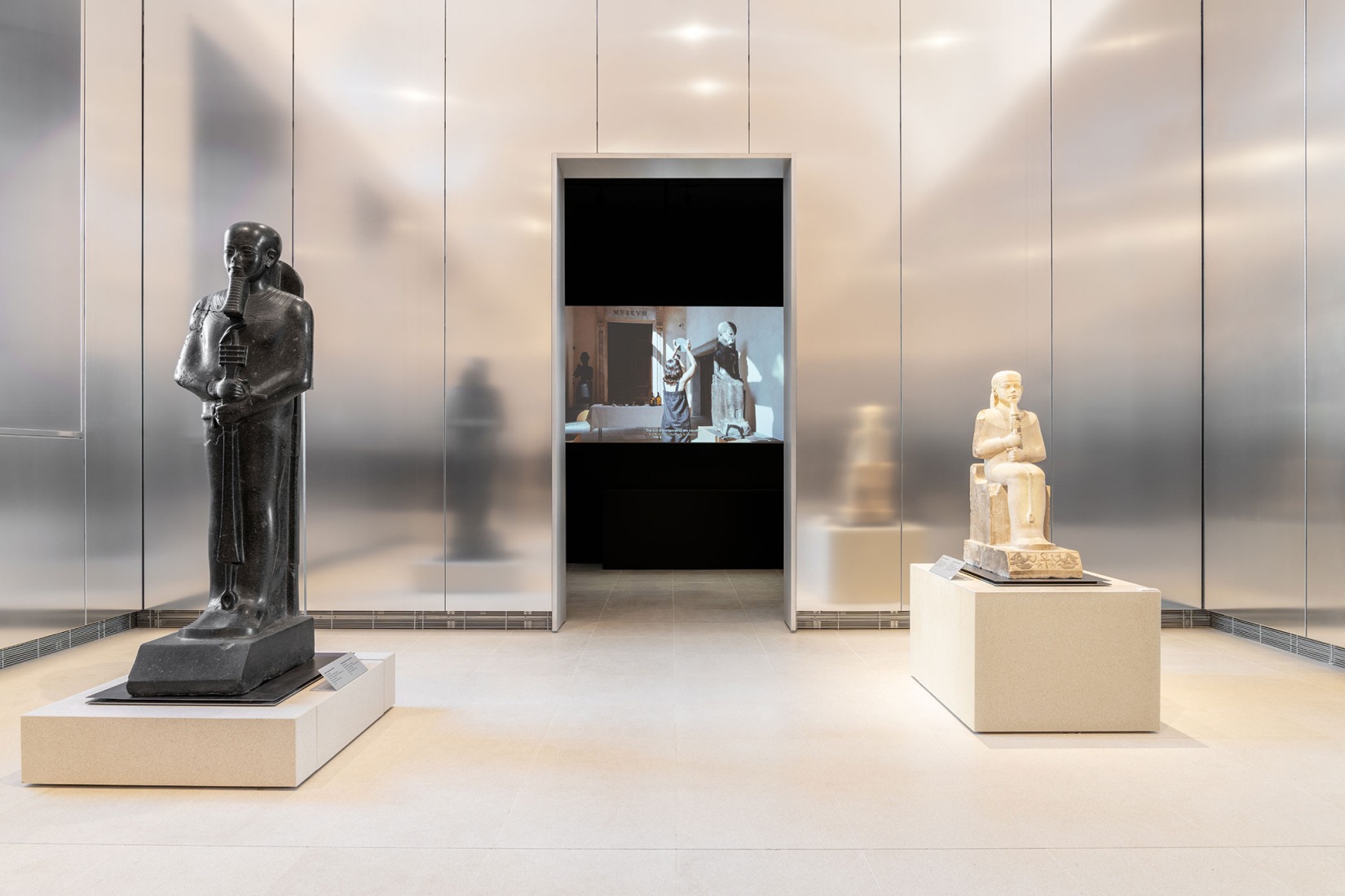 La Galería de los Reyes del Museo Egizio 2024 por OMA. Fotografía por Marco Cappelletti.