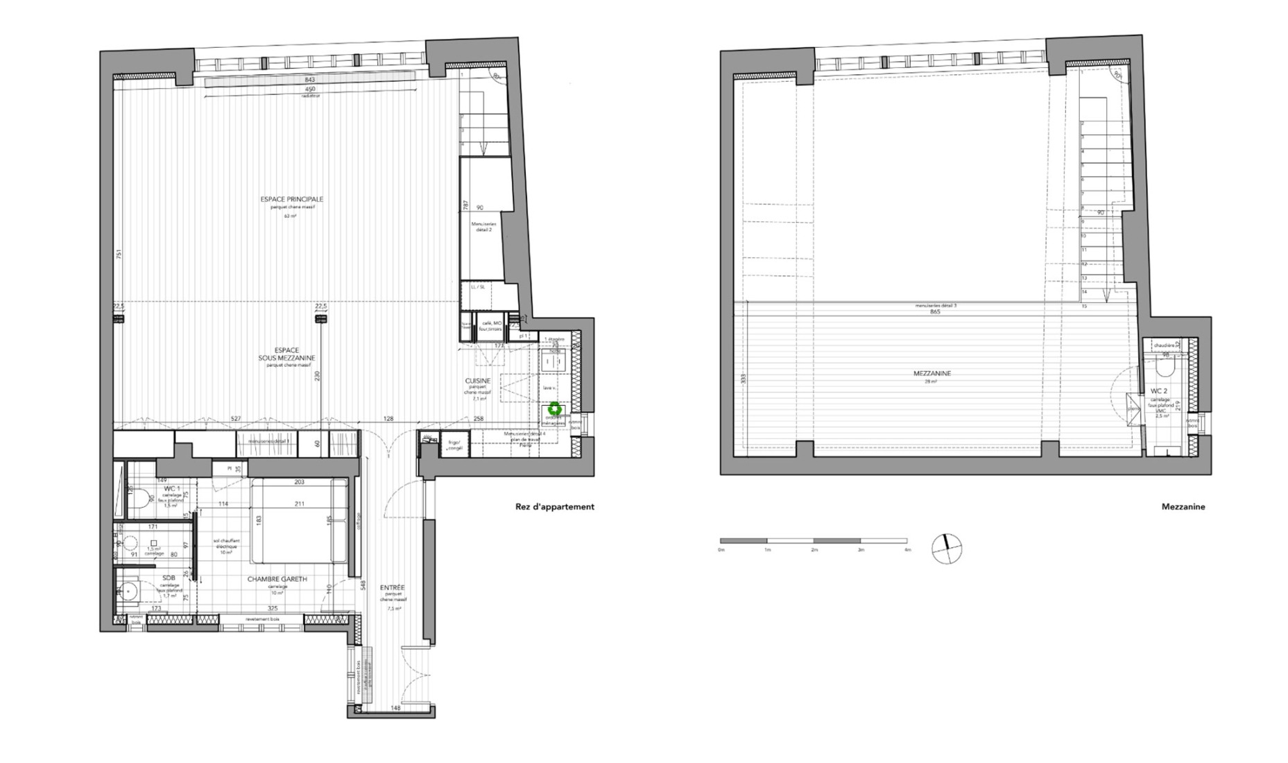 Floor plan. Casey Casey Showroom by Atelier Nea.