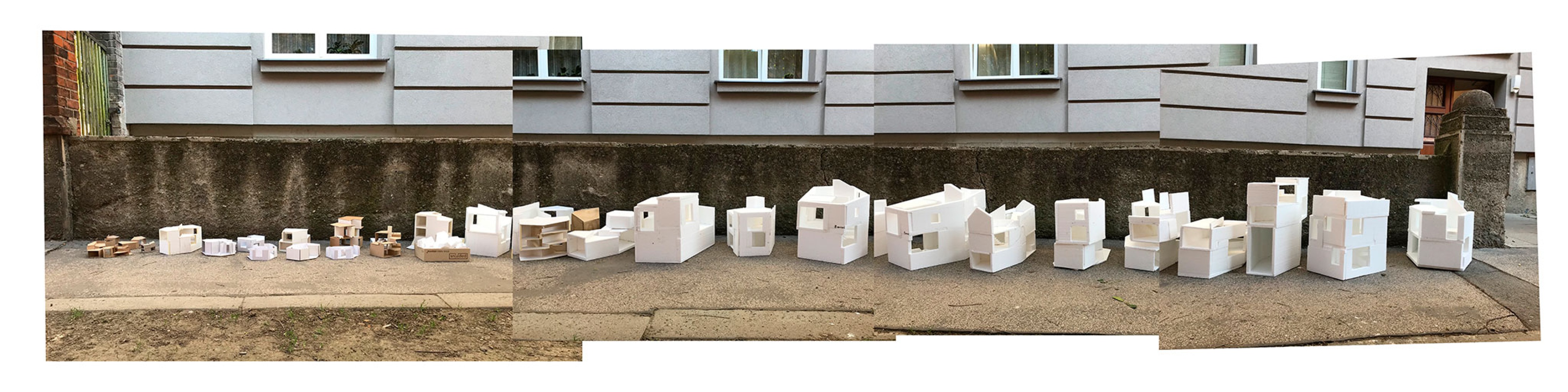 Model. House with Seven Floors by Malý Chmel.