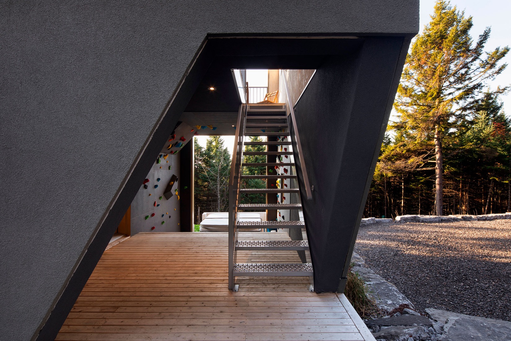 "Blok" by Quinzhee Architecture. Photograph by Adrien Williams.