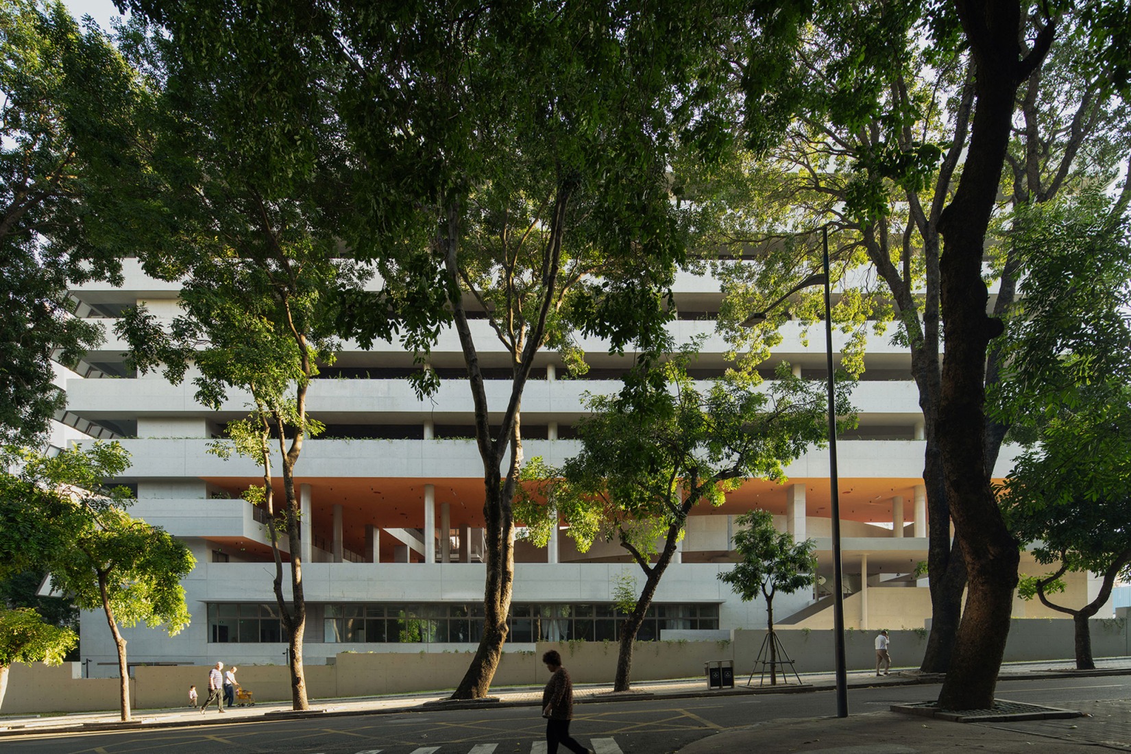 Escuela primaria de lenguas extranjeras Liyuan por Vector Architects. Fotografía por Arch-Exist.