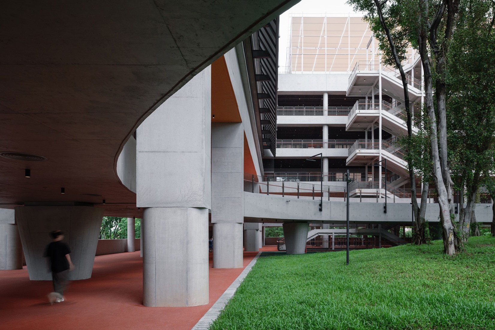 Escuela primaria de lenguas extranjeras Liyuan por Vector Architects. Fotografía por Arch-Exist.