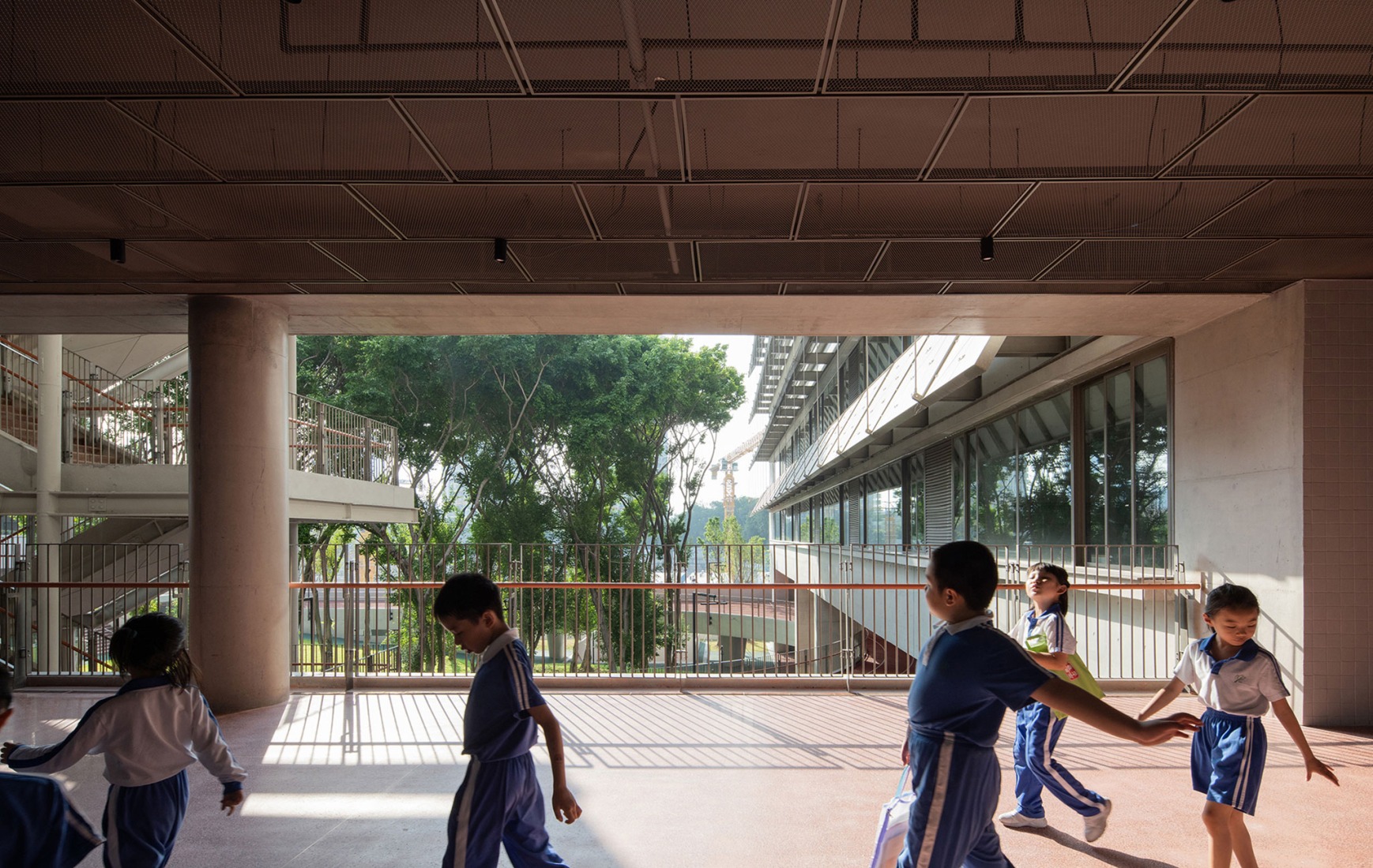 Escuela primaria de lenguas extranjeras Liyuan por Vector Architects. Fotografía por Arch-Exist.