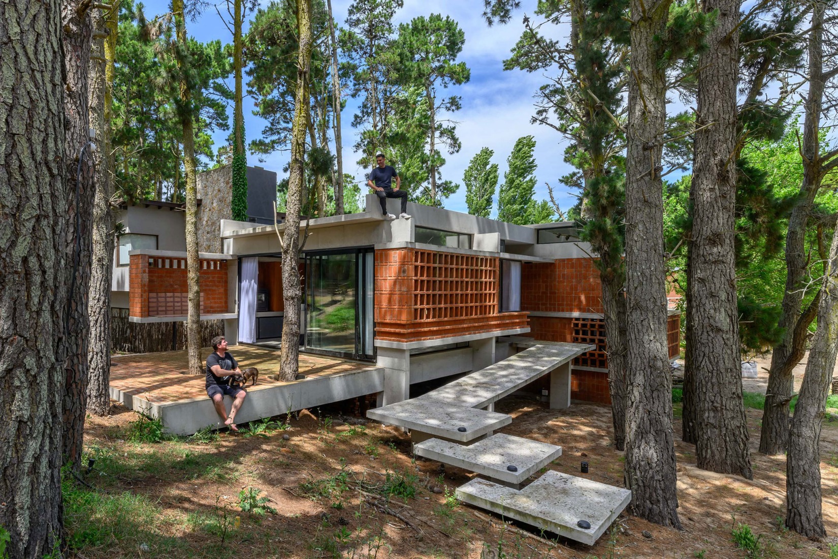 Forest Fruit House by Barrionuevo Villanueva Arquitectos. Photograph by Gonzalo Viramonte.  