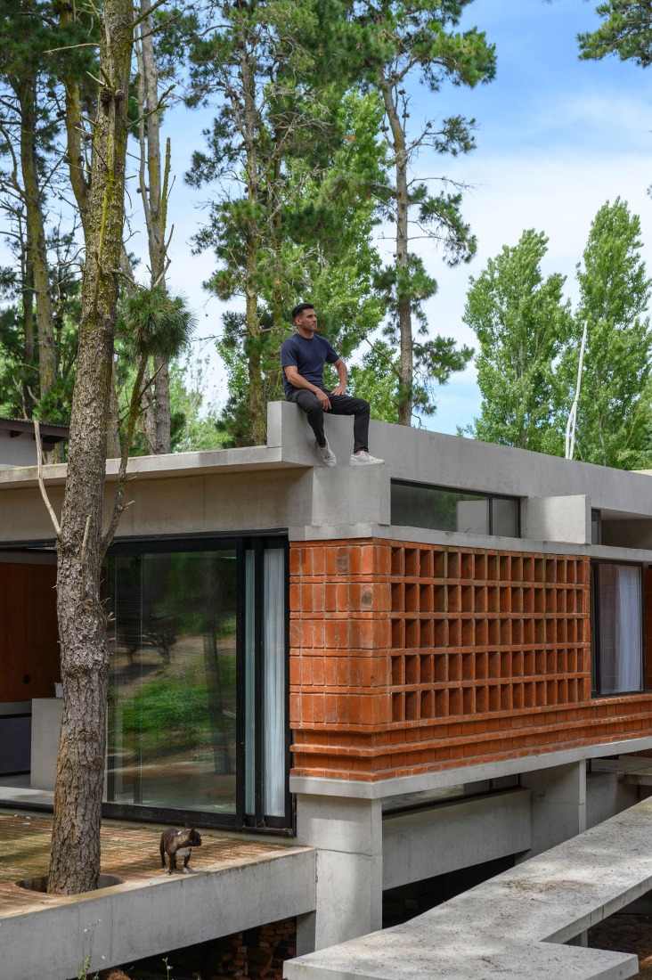 Forest Fruit House by Barrionuevo Villanueva Arquitectos. Photograph by Gonzalo Viramonte.  