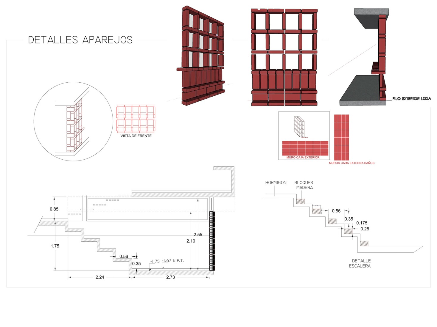 Rigging details. Forest Fruit House by Barrionuevo Villanueva Arquitectos.
