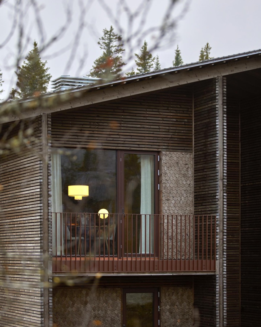 Vinterro Cabins by R21 Arkitekter. Photograph by Mariela Apollonio.