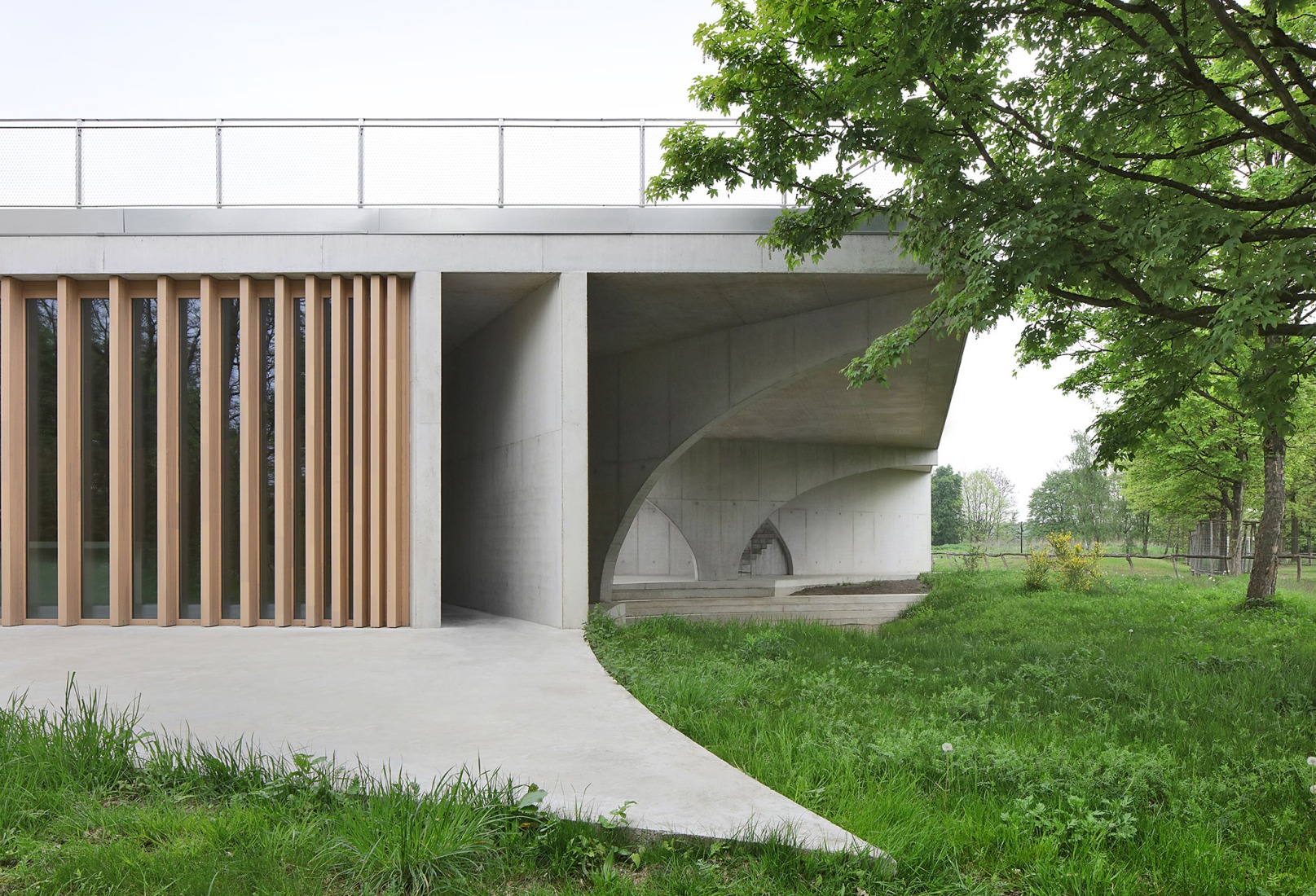 "La Biomista" Cosmopolitan Culture Park by Van Belle & Medina. Photograph by Filip Dujardin.