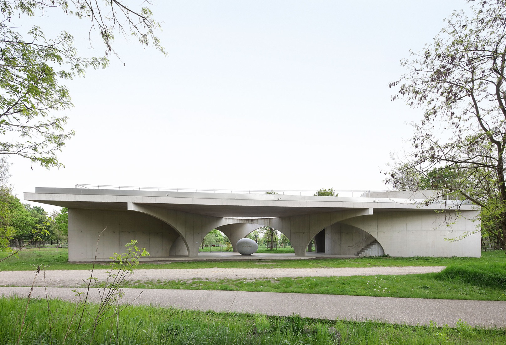 "La Biomista" Cosmopolitan Culture Park by Van Belle & Medina. Photograph by Filip Dujardin.