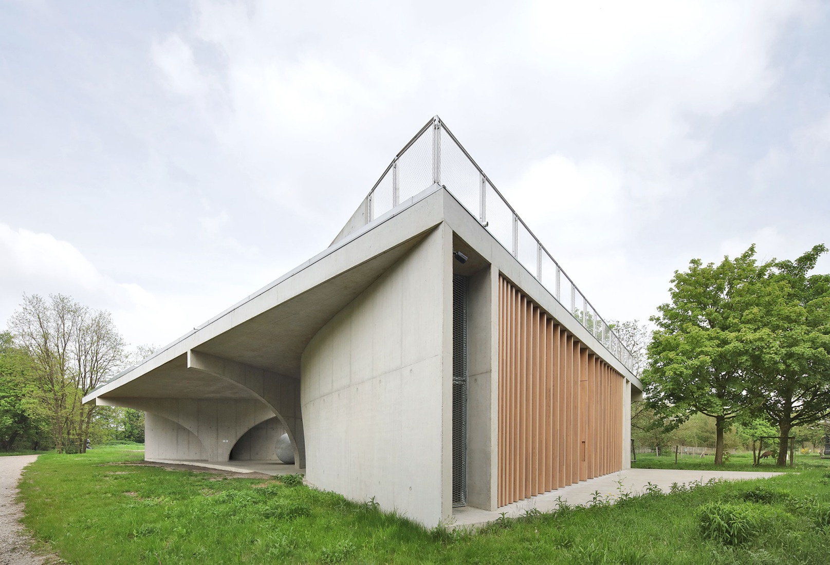 "La Biomista" Cosmopolitan Culture Park by Van Belle & Medina. Photograph by Filip Dujardin.