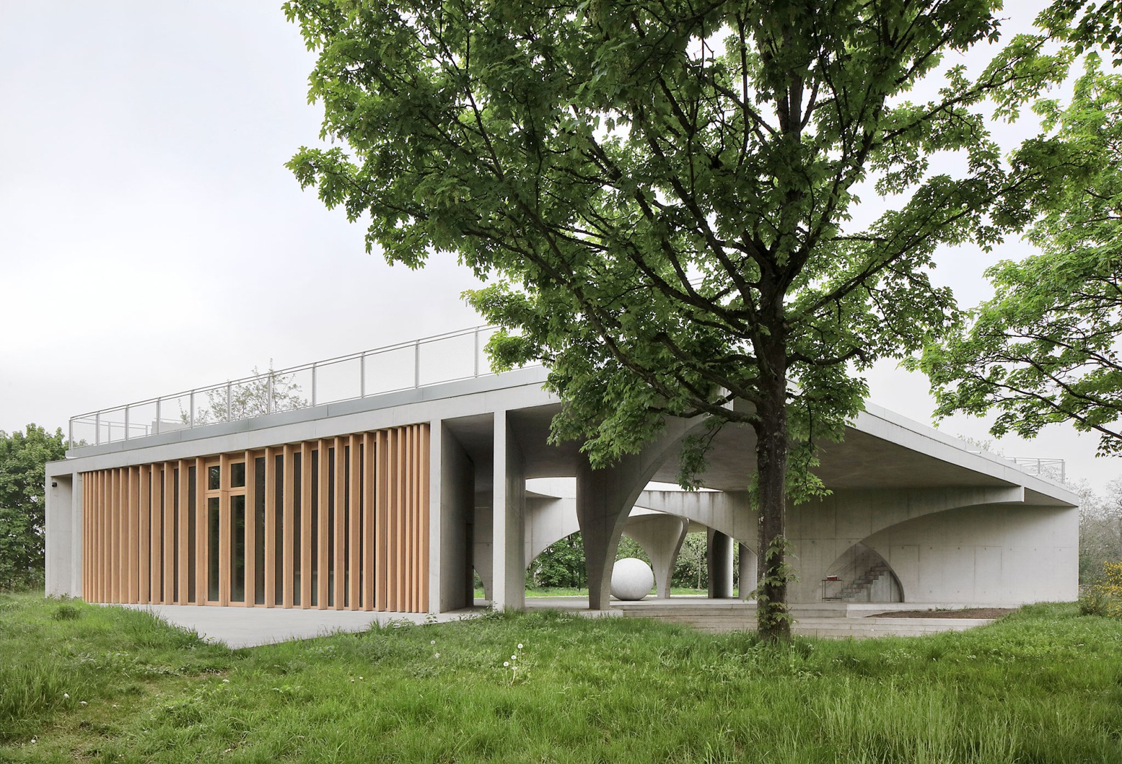 "La Biomista" Cosmopolitan Culture Park by Van Belle & Medina. Photograph by Filip Dujardin.