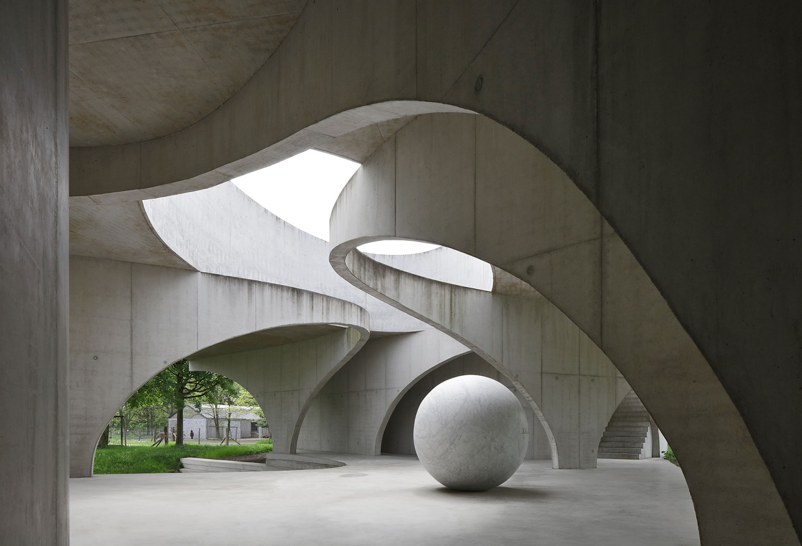 "La Biomista" Cosmopolitan Culture Park by Van Belle & Medina. Photograph by Filip Dujardin.