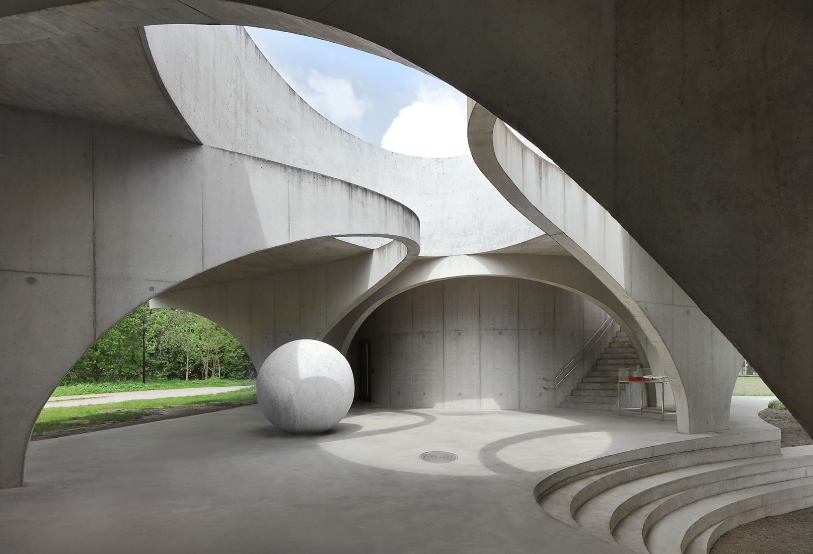 "La Biomista" Cosmopolitan Culture Park by Van Belle & Medina. Photograph by Filip Dujardin.