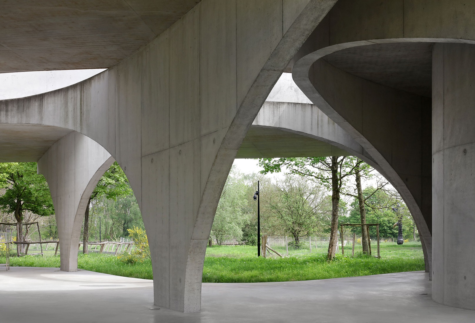 "La Biomista" Cosmopolitan Culture Park by Van Belle & Medina. Photograph by Filip Dujardin.