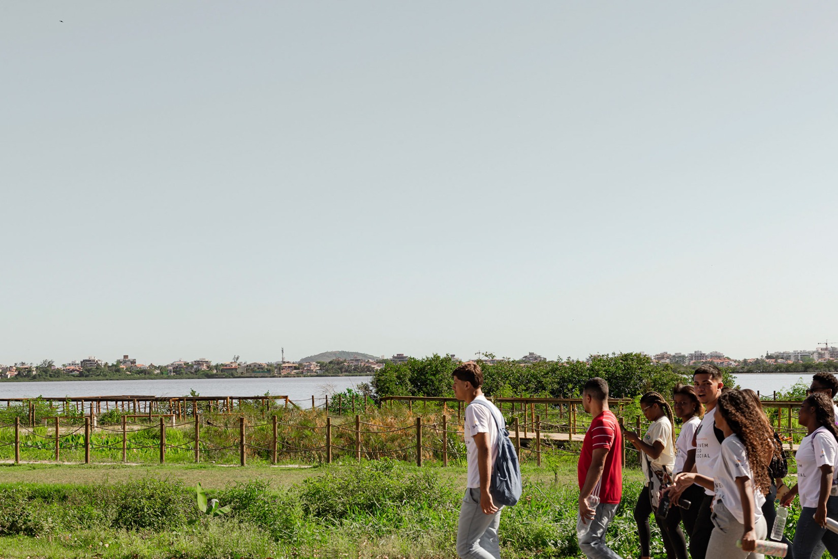 Eco-Museum y el parque Orla Piratininga por KAAN Architects. Fotografía por Sebastian van Damme.