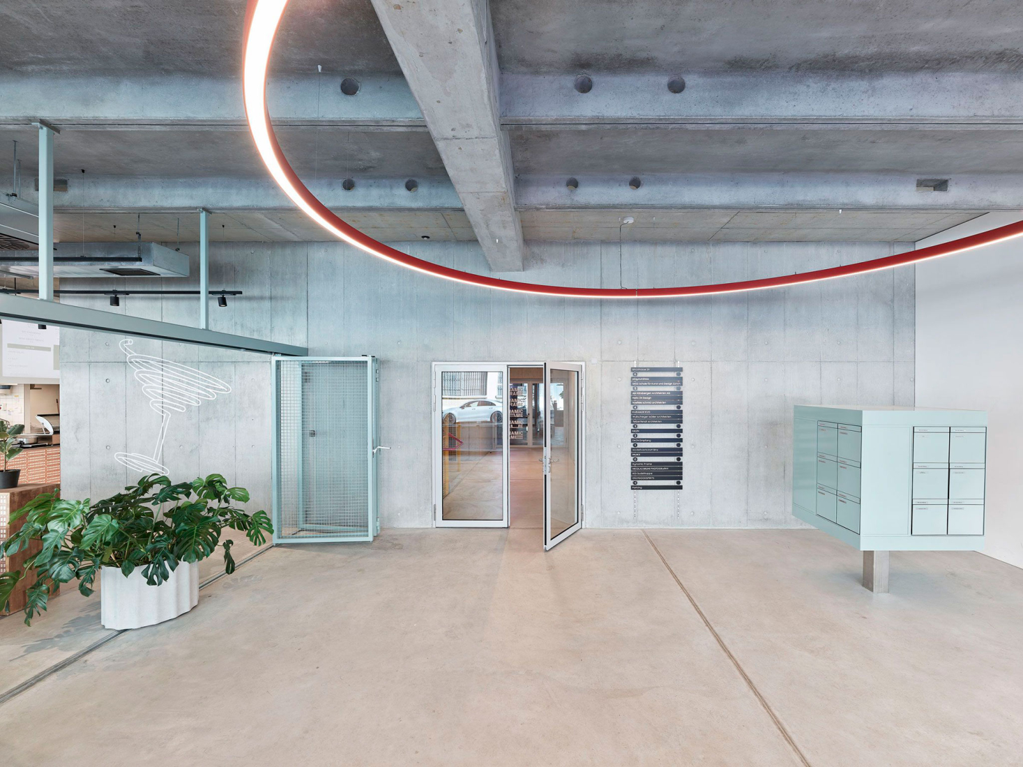 Office and Commercial Building Binzstrasse by EM2N. Photograph by Kuster Frey.