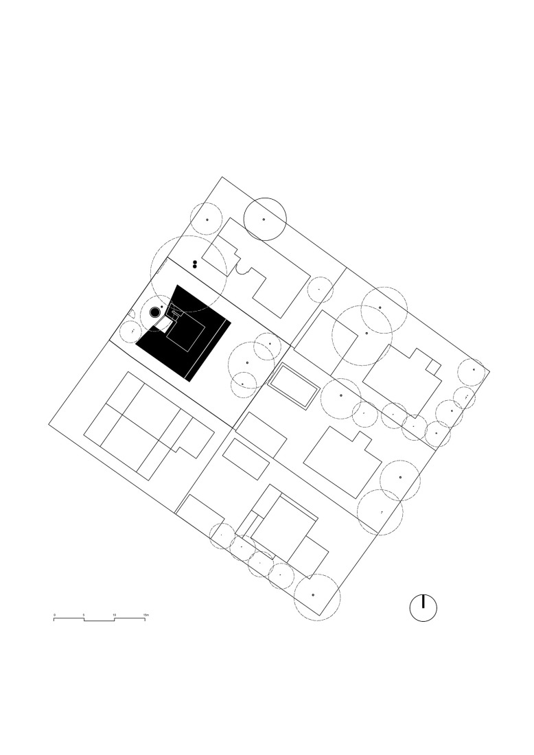 Site plan. Creneas by DABG/deAbajoGarcia.
