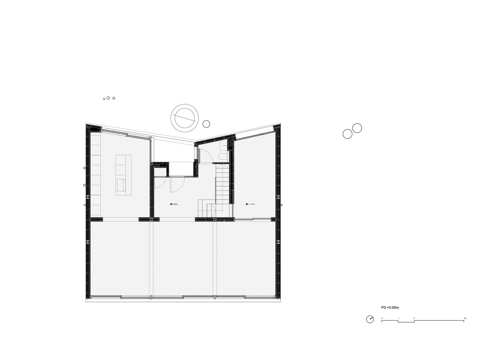 Ground floor plan. Creneas by DABG/deAbajoGarcia.
