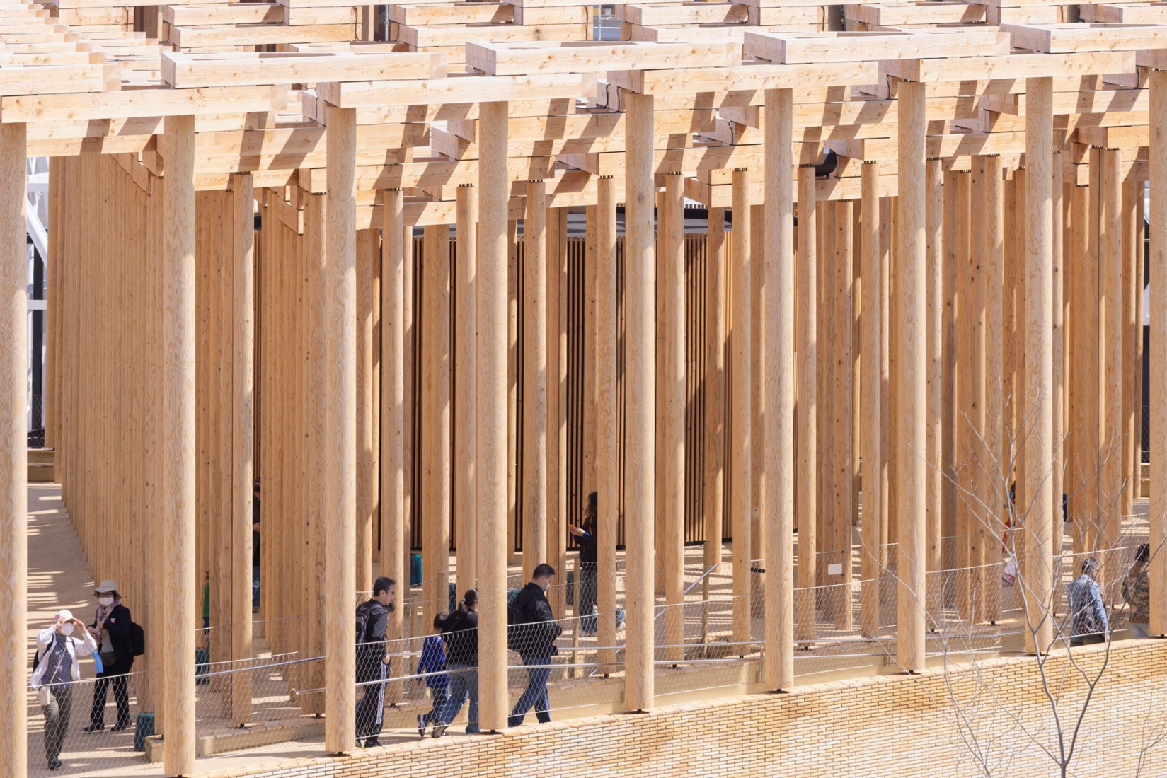 National Pavilion Uzbekistan, Expo 2025 by Atelier Brückner. Photograph by Arch-Exist. 